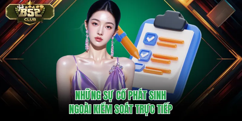 Những sự cố phát sinh ngoài kiểm soát trực tiếp